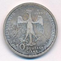 Németország 1995F 10M Ag "III. Henrik szász herceg halálának 800. évfordulója" T:AU patina...