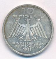 Németország 1995D 10M Ag "150 éve született Wilhelm Conrad Röntgen - 100 éves a Röntgen-sugár&q...