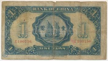Kína 1936. 1Y "Bank of China" T:VG
China 1936. 1 Yuan "Bank of China" C:VG
Kra...