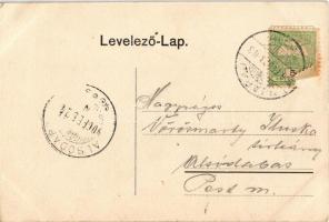 1906 Arad, Új-Arad; zárda, pályaudvar, vasútállomás. Mayr Lajos kiadása / convent, railway station (...