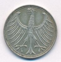 NSZK 1951J 5M Ag T:XF patina
FRG 1951J 5 Mark Ag C:XF patina
Krause KM#112