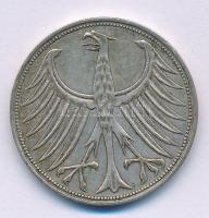 NSZK 1951F 5M Ag T:XF patina
FRG 1951F 5 Mark Ag C:XF patina
Krause KM#112