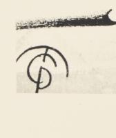 Molnár C. Pál (1894-1981): Egy szakaszjegyet kérek. Nyomat, papír, jelzett a nyomaton. Ferenczy Galé...