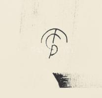 Molnár C. Pál (1894-1981): Telefonos kisasszony. Nyomat, papír, jelzett a nyomaton. Ferenczy Galéria...