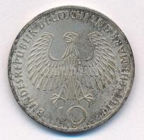 NSZK 1972J 10M Ag "Nyári Olimpiai Játékok München / Olimpiai Láng" T:AU,XF patina
FRG 197...