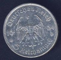 Német 3. Birodalom 1934A 5M Ag "Garnisonkirche" T:3