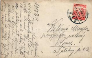 1918 Kolozsvár, Cluj; utca, üzletek / street, shops. photo (EK)