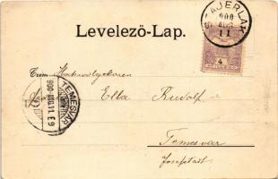 1900 Stájerlak, Steierlak, Stájerlakanina, Steierdorf, Anina; Sommerfrische Restauration / étterem. ...