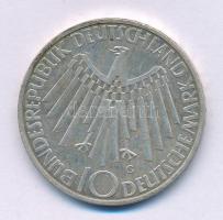 NSZK 1972G 10M Ag "MünchenI Olimpia / Spirál" T:XF patina
FRG 1972G 10 Mark Ag "Olym...