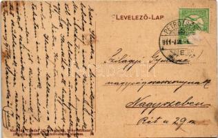 1911 Petrozsény, Petroseni, Petrosani; Bányatársulati tiszti kaszinó. Muntyán Tivadar kiadása / mine...