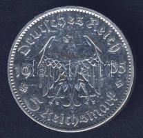 Német 3. Birodalom 1935A 5M Ag "Garnisonkirche" T:3 ph