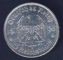 Német 3. Birodalom 1935A 5M Ag "Garnisonkirche" T:3 ph