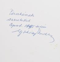Gyökössy Endre: Mai példázatok. DEDIKÁLT. Jánosy István utószavával. Pap Klára rajzaival. Bp., 1992....