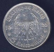 Német 3. Birodalom 1935F 5M Ag "Garnisonkirche" T:3 kis ph