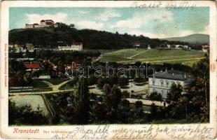 1902 Brassó, Kronstadt, Brasov; Der Schlossberg / Fellegvár / Dealul Straji. Hiemesch (EK)