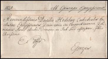 1831 Eperjes, Tarkovics Gergely (1744-1841) görögkatolikus megyéspüspök aláírásával ellátott, latin ...