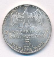 NSZK 1971G 5M Ag "A Német Birodalom alapításának 100. évfordulója" T:XF, VF patina
FRG 19...