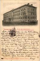 1898 (Vorläufer) Temesvár, Timisoara; M. kir. állami tanítóképezde. Mangold Sándor kiadása / teachers training institute (fl)