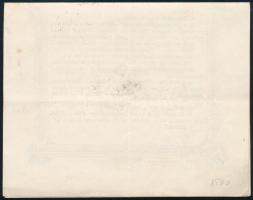 1898 1kr helyi nyomtatványon "ESZTERGOM"