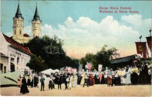 1913 Máriaradna, Radna (Lippa, Lipova); Búcsú / Catholic procession