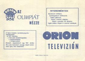 1968 Mexikói olimpiai sorsjegy / Mexico Olympic games lottery