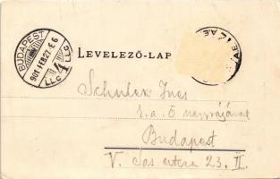 1901 Szászváros, Broos, Orastie; Vásár utca. Graef H. kiadása / street view (EK)