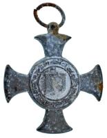 1916. "Vas Érdemkereszt" hadifém kitüntetés mellszalag nélkül T:F korrózió 1916. "Iron Merit Cross" war metal decoration without ribbon C:F corrosion NMK 229.