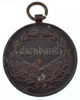 1917. "Károly Bronz Vitézségi Érem" bronz kitüntetés mellszalag nélkül T:VF 1917. Hungary ...