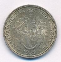 1939. 2P Ag &quot;Madonna&quot; T:AU patina Adamo P7