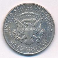 Amerikai Egyesült Államok 1964. 1/2$ Ag "Kennedy" T:XF patina USA 1964. 1/2 Dollar Ag &quo...