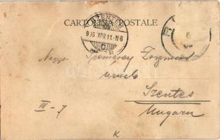 1906 Lago di Garda, Pescatori / fishermen on the lake (fl)