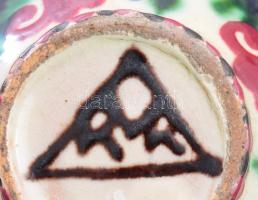 KERAMOS Wiener Kunstkeramik váza. Jelzett, repedéssel, m: 9,5 cm