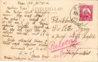 1926 Bajna, Herceg Metternich-kastély (Rb)