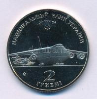 Ukrajna 2006. 2H Cu-Ni-Zn "Oleh Antonov" kapszulában T:UNC 
Ukraine 2006. 2 Hryvni Cu-Ni-...
