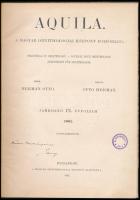 Schenk Jakab: A madárvonulás kérdése. (Dedikált!) Aquila. A Magyar Madártani Központ folyóirata. Supplementum. Bp., 1903, Magyar Ornithologiai Központ, 25+(3) p. Átkötött félvászon-kötésben, tulajdonosi bélyegzővel. A szerző, Schenk Jakab (1876-1945) zoológus, ornitológus, természetvédő által dedikált példány.