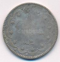 Oszmán Birodalom 1874. (1277/15) 20k Ag "Abdülaziz" T:VF patina Ottoman Empire 1874. (1277...