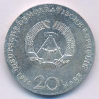 NDK 1975. 20M Ag "Johann Sebastian Bach" kapszulában T:AU patina
GDR 1975. 20 Mark Ag &qu...