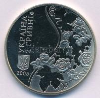 Ukrajna 2005. 2H Ni-Sárgaréz "Maksym Rylsky" kapszulában T:UNC
Ukraine 2005. 2 Hryvni Ni-...