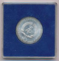 NDK 1969. 10M Ag "Johann Friedrich Böttger" eredeti műanyag tokban T:UNC patina
GDR 1969....