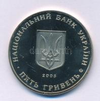 Ukrajna 2005. 5H Ni-Sárgaréz "Koroszteny" kapszulában T:UNC
Ukraine 2005. 5 Hryvni Ni-Bra...