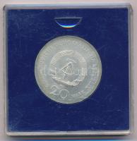 NDK 1972. 20M Ag "Lucas Cranach" eredeti műanyag tokban T:UNC patina
GDR 1972. 20 Mark Ag...