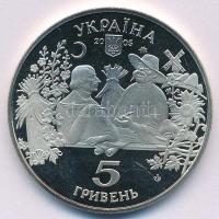 Ukrajna 2005. 5H Ni-Sárgaréz "A szorocsinci vásár" kapszulában T:UNC
Ukraine 2005. 5 Hryv...