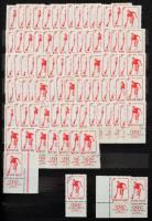 8 lapos jó állapotú A4 Philux berakóban 98 db 1969-es Lenin ajándék bélyeg + 230 db Verso Tokió szel...