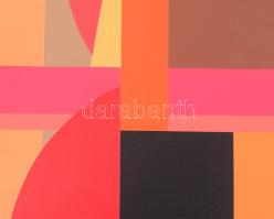 Balás Ildikó (1967): Napkohó. Akril, vászon. Jelzett, hátoldalán a művész autográf feliratával. 40x4...