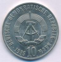 NDK 1985. 10M Cu-Ni "Felszabadulás a fasizmus alól" T:AU GDR 1985. 10 Mark Cu-Ni "Lib...