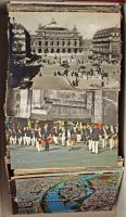 Kb. 450 db MODERN francia város képeslap dobozban: csak Párizs! / Cca. 450 modern French town-view postcards in a box: only Paris!
