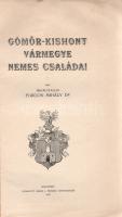 Forgon Mihály, mihályfalusi: 
Gömör-Kishont vármegye nemes családai. Írta Mihályfalusi Forgon Mihál...