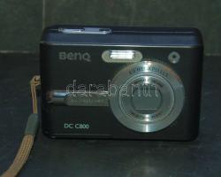 BenQ DC C800 típusú 8MP digitális fényképezőgép működőképes állapotban, eredeti tokjában, egyéb tartozékok nélkül