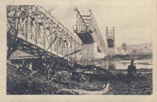 Zimony (Semlin) demolished railway bridge