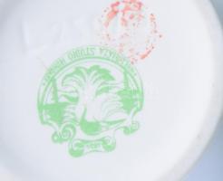 Hollóháza stúdió Bakó Hetey Rozália formaterve: váza. Kézzel festett, jelzett, hibátlan 16 cm